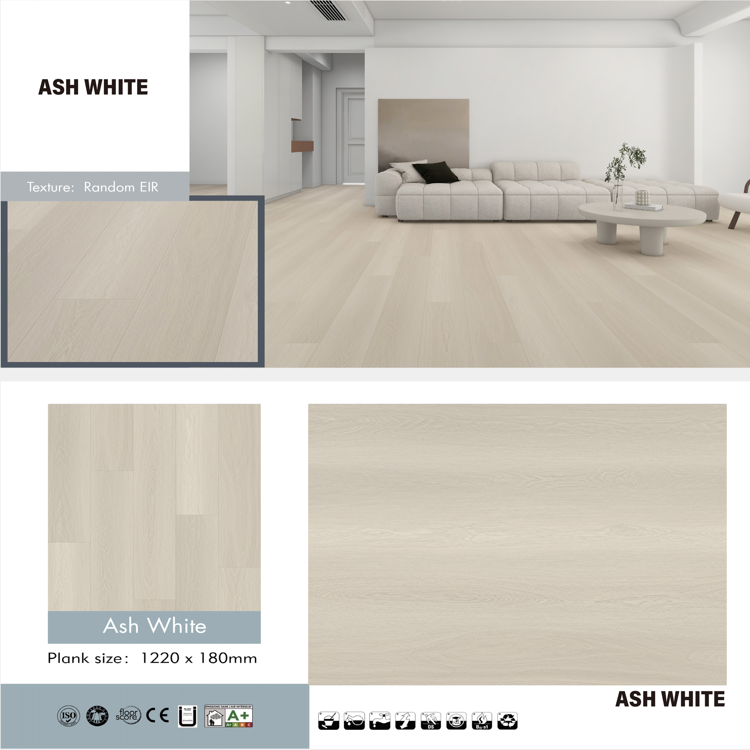Ash white