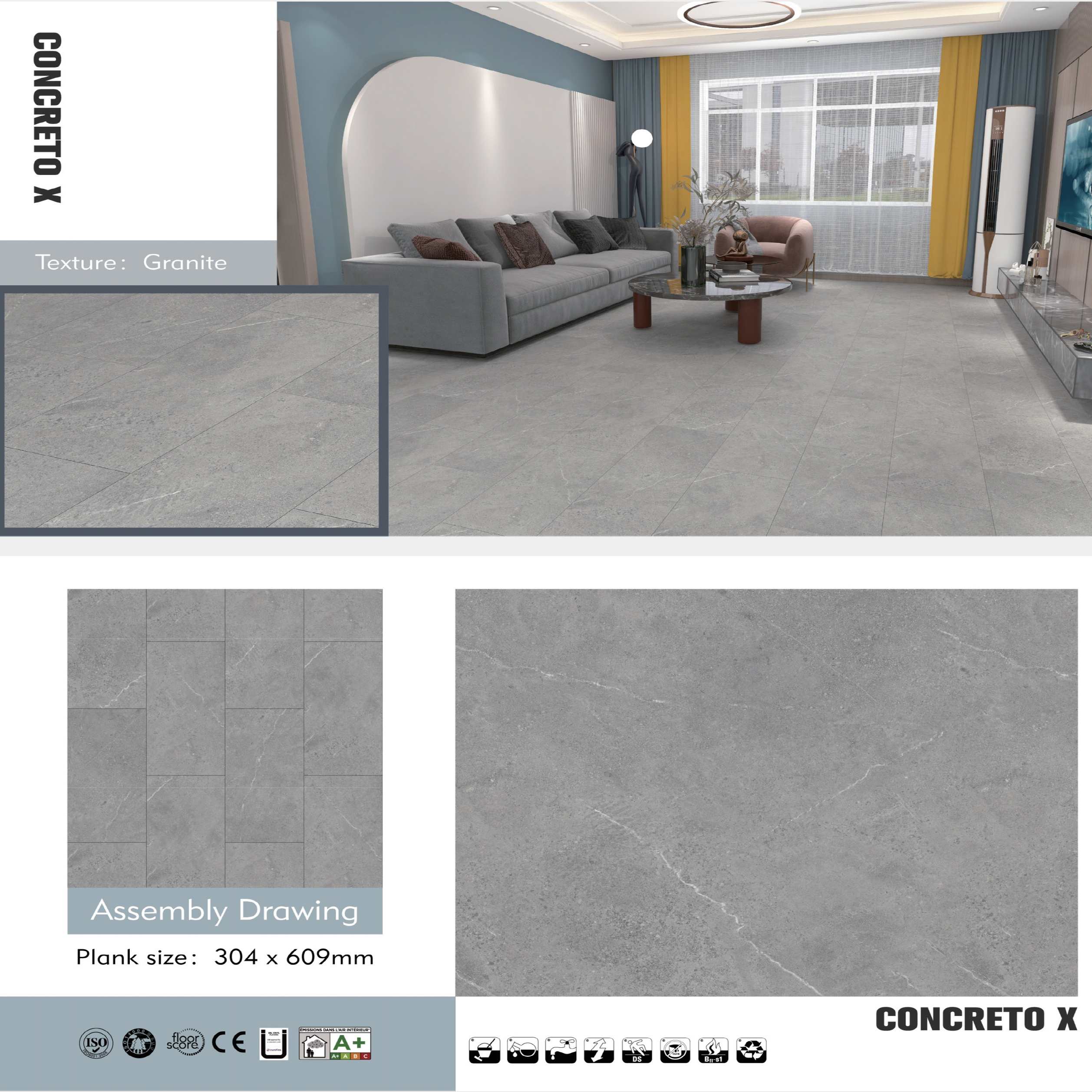 Concreto X